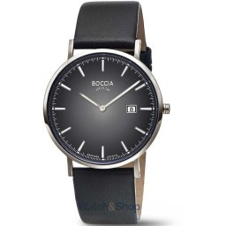Boccia Boccia 3648-04 Mens Watch Titanium Sapphire crystal 39mm 3ATM 3648-04