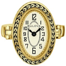 Bulova Bulova 97L188 Ring Watch Ladies 17mm 3ATM Adjustable Strap 18 5 +4 mm 97L188