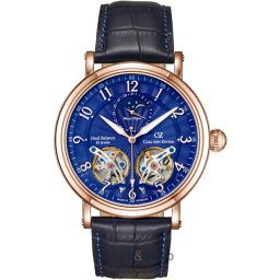 Carl von Zeyten Carl von Zeyten CVZ0054RBLS Murg Moon Phase Automatic Mens Watch 46mm 5ATM CVZ0054RBLS