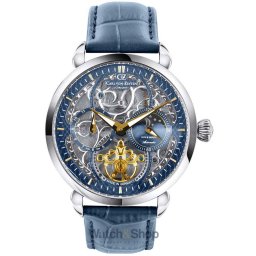 Carl von Zeyten Carl von Zeyten CVZ0005BLGS Mens Watch Neukirch Automatic 45mm 3ATM CVZ0005BLGS