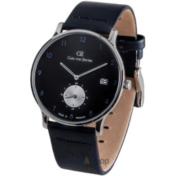 Carl von Zeyten Carl von Zeyten CVZ0018BKBL Mens Watch Furtwangen 42mm 3ATM CVZ0018BKBL