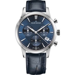 Claude Bernard Claude Bernard 10231-3-BUIN Ladies Watch Classic Chronograph 35mm 5ATM 10231-3-BUIN