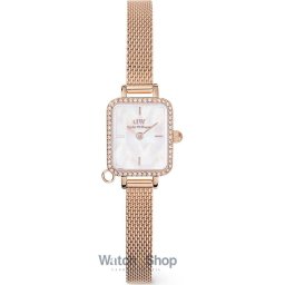 Daniel Wellington Daniel Wellington DW00100751 Ladies Watch Quadro Mini Charm Bezel 18mm 3ATM DW00100751