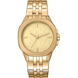 DKNY DKNY DK1L012M0065 Ladies Watch Brooklyn Midi Gold 34MM 5ATM DK1L012M0065