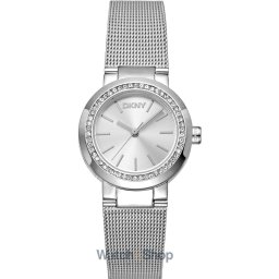 DKNY DKNY DK1L024M0015 Ladies Watch Eastside Mini Silver 28mm 5ATM DK1L024M0015