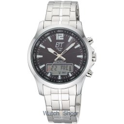 ETT Eco Tech Time ETT Eco Tech Time EGA-11715-21M Mens Watch Radio-controlled Solar Drive Professional Chronograph 45mm 5ATM EGA-11715-21M