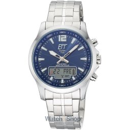 ETT Eco Tech Time ETT Eco Tech Time EGA-11716-31M Mens Watch Radio-controlled Solar Drive Professional Chronograph 45mm 5ATM EGA-11716-31M