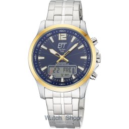 ETT Eco Tech Time ETT Eco Tech Time EGA-11717-31M Mens Watch Radio-controlled Solar Drive Professional Chronograph 45mm 5ATM EGA-11717-31M