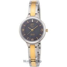 ETT Eco Tech Time ETT ELS-12146-52M Diamond Lady Solar Drive Titan Ladies Watch 28mm 5ATM ELS-12146-52M
