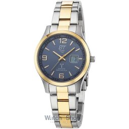 ETT Eco Tech Time ETT ELS-11600-32M Solar Drive Radio Controlled Gobi Ladies Watch 34mm 10ATM ELS-11600-32M