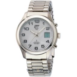 ETT Eco Tech Time ETT EGS-11335-62M Solar Drive Radio Controlled Basic Men's 39mm 5ATM EGS-11335-62M