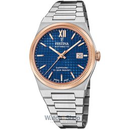 Festina Festina F20030/2 Mens Watch Swiss Made Rivé Automatic 40mm 10ATM F20030/2