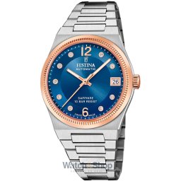 Festina Festina F20031/2 Ladies Watch Swiss Made Rivé Automatic 35mm 10ATM F20031/2