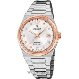 Festina Festina F20037/1 Ladies Watch Swiss Made Rivé 35mm 10ATM F20037/1