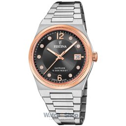 Festina Festina F20037/3 Ladies Watch Swiss Made Rivé 35mm 10ATM F20037/3