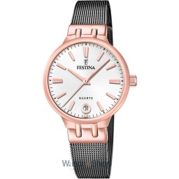 Festina Festina F20717/1 Ladies Watch Quartz Mademoiselle Saphire 33mm 5ATM F20717/1