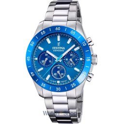 Festina Festina F20693/4 Unisex Chronograph Ceramic 39mm 10ATM F20693/4