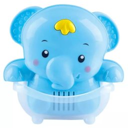 Playgo: Elefant care suflă baloane - jucărie de baie