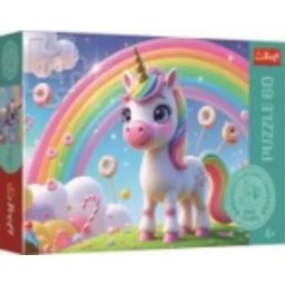 Trefl: Regatul Unicorului - puzzle de 60 de piese