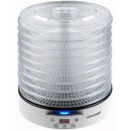 Deshidrator Deshidrator de alimente SO2020, 500W, timer, Interval 37-70°C, tava 33 cm, 2 tavi RAW, 9 tavi, Argintiu
