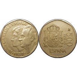 Spania 1989 - 500 pesetas, circulata