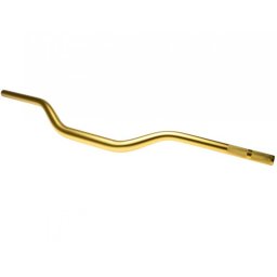 Ghidon moto enduro atv aluminiu, prindere 28,5mm, echivalent Renthal H839, culoare auriu