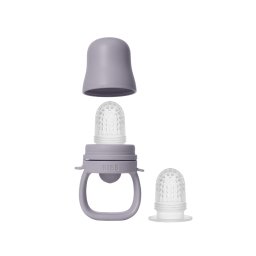 Bibs - dispozitiv de hranire baby feeder cu 2 tetine din silicon, fossil grey