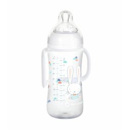 Bebe confort biberon emotion pp cu manere 270ml white