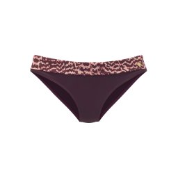 LASCANA Slip costum de baie roz / roșu vin