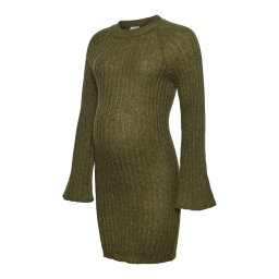 MAMALICIOUS Rochie tricotat 'MLULRIKKA' oliv