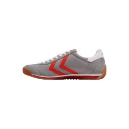 Hummel Sneaker low 'Stadion' gri / roși aprins