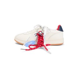 Tommy Jeans Sneaker low 'Archive '98' bleumarin / roșu / alb