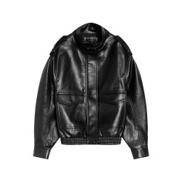 Bershka Geacă de primăvară-toamnă negru
