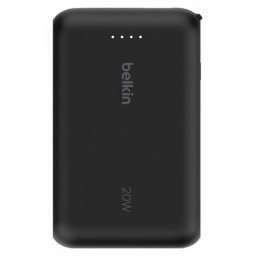 Acumulator Extern Belkin 10000mAh 20W Cablu USB-C Negru