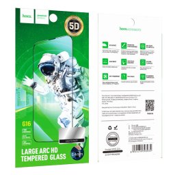 Folie Protectie Hoco G16 Apple iPhone 15 Pro Sticla Securizata Full Glue 5D
