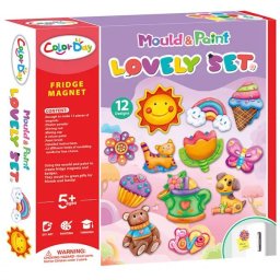 Set pentru realizarea magneților de frigider – preferatele fetițelor