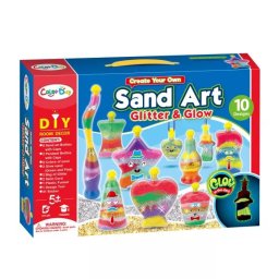 Decorator pentru nisip fosforescent în sticlă – set de 10 buc.