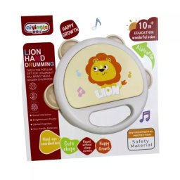 Jucărie pentru bebeluși – tobă de bătut cu mâna, 12 cm