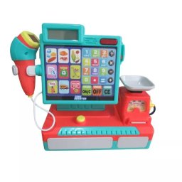 Casă de marcat de jucărie multifuncțională cu accesorii