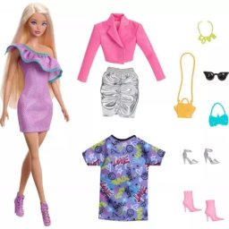 Barbie: Barbie cu haine la modă și accesorii