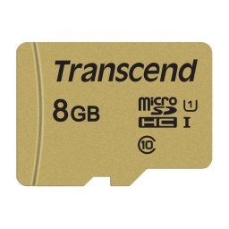 Card memorie microSDHC USD500S 8GB CL10 UHS-I U1 Up to 95MB/S + adapter