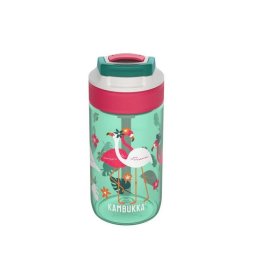 Reusable Sticla apa Kambukka Lagoon 400ml, Roz Flamingo,Plastic