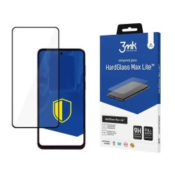 HardGlass Max Lite sticlă de protecție temperată Motorola Moto G53 neagră, FullScreen Glass Lite