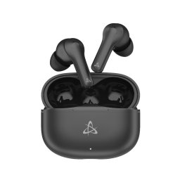 Casti wireless EB-TWS99, Bluetooth 5.3, autonomie 5 ore, 15m, 121dB, incarcare USB-C, ANC, Negru