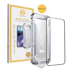 Yellow Screen Guard iPhone 15 with easy application