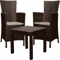 Set mobila de gradina KETER Rosario Balcony Set Brown/Oat