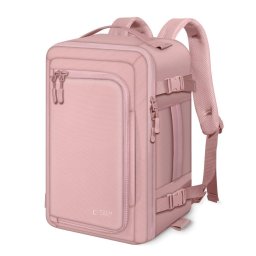 Rucsac 15.6 inch "Defender cabină avion", Pu, Roz - Perfect pentru Scoala, Job sau City-Break