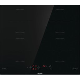Plita Plita cu Inductie Incorporabila 4 Zone de Gatit 60 cm Negru Touch Control, Booster, Timer Electronic, Protectie Copii
