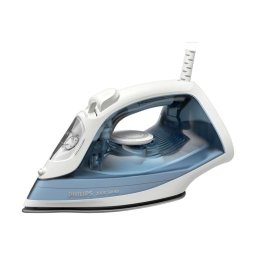 Fier de calcat cu abur 2000 W Albastru Cablu 1.9 m Alb/Albastru