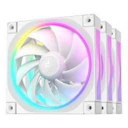 DeepCool FL12 WH-3 in 1 Carcasă calculator Ventilator 12 cm Alb 3 buc.